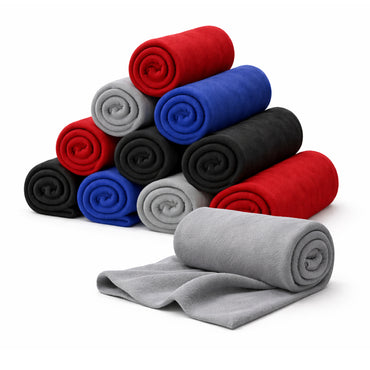 Bulk Fleece Throw Blanket (Assorted Colors) For Weddings - FlipFlopStore.com