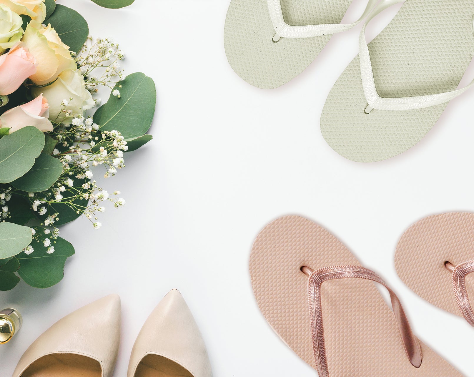 Luxury Wedding Slippers For Guests | Rescue Flats