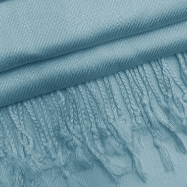 Bulk Sapphire Blue Pashmina Scarf For Weddings - FlipFlopStore.com