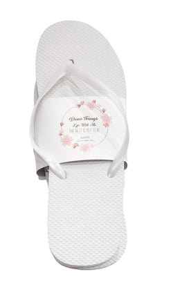 Bulk Flip Flop Custom Band #12 For Weddings - FlipFlopStore.com