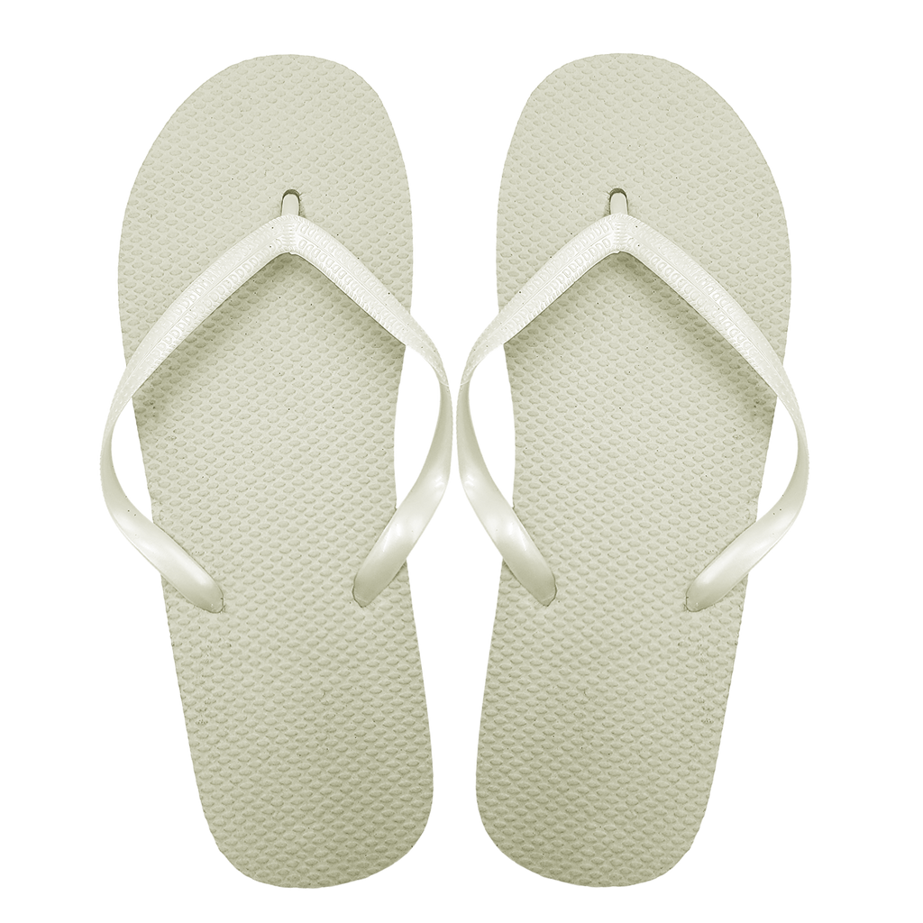 Ivory Flip Flops FlipFlopStore