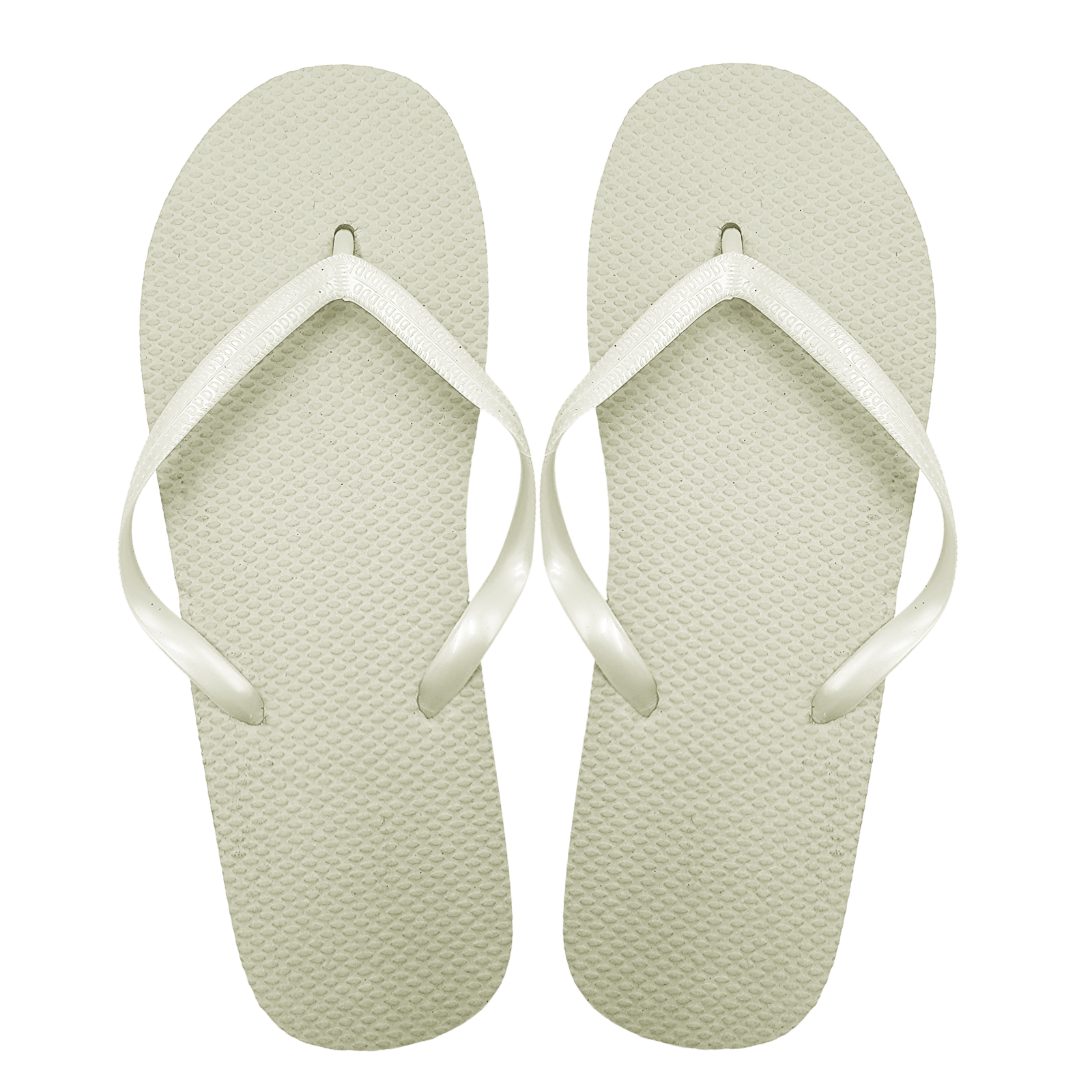 White flip flops bulk sales