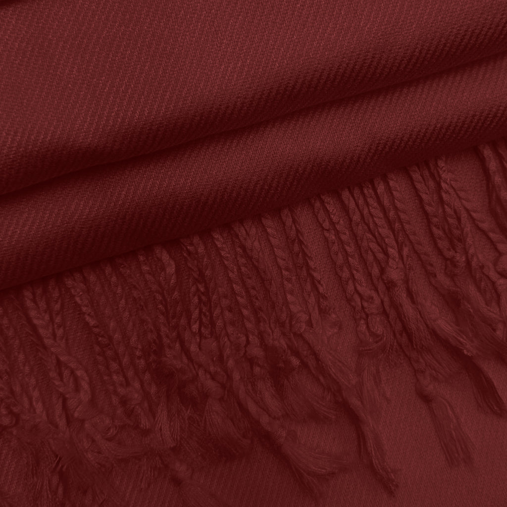 Bulk Maroon Pashmina Scarf For Weddings - FlipFlopStore.com