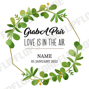 Bulk Flip Flop Custom Band #10 For Weddings - FlipFlopStore.com