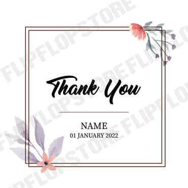 Bulk Flip Flop Custom Band #13 For Weddings - FlipFlopStore.com