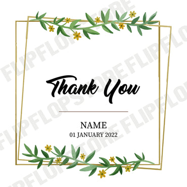 Bulk Flip Flop Custom Band #14 For Weddings - FlipFlopStore.com