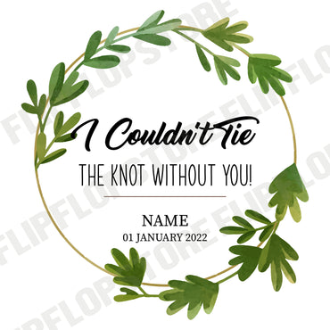 Bulk Flip Flop Custom Band #18 For Weddings - FlipFlopStore.com