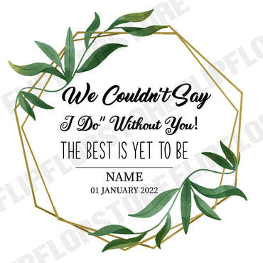 Bulk Flip Flop Custom Band #6 For Weddings - FlipFlopStore.com