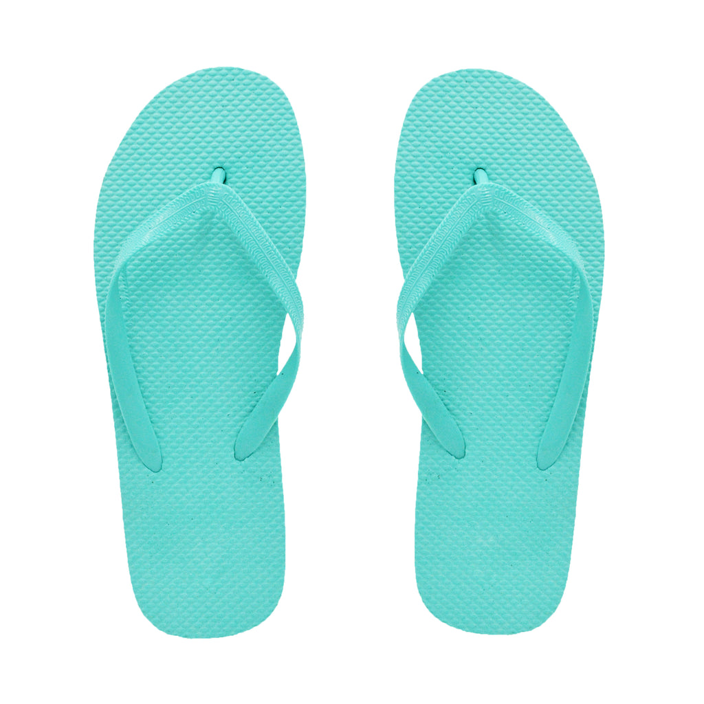 Tiffany Blue Flip Flops