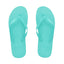 Coral Blue Flip Flops