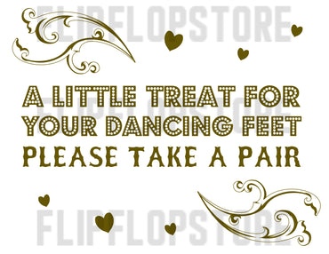 Bulk Gold Letter Wedding Sign (Style #2) For Weddings - FlipFlopStore.com