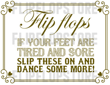 Bulk Gold Letter Wedding Sign (Style #4) For Weddings - FlipFlopStore.com